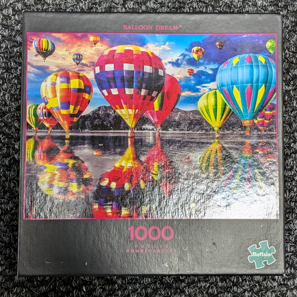 Bundle of Puzzles 1000 Pieces Ravensburger Clementoni Buffalo Venice Life Canal - Picture 2 of 5